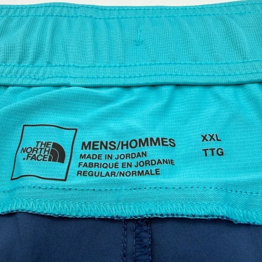 NWT The North Face Men’s 24/7 Block Short XXL Made in Jordan